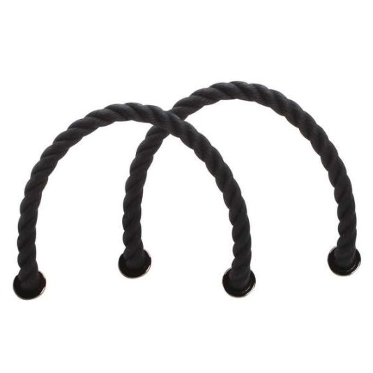 Short handle black rope